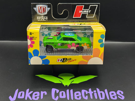 M2 Machines Hurst Power Flowers 1967 Chevrolet Nova Gasser S47 22-20