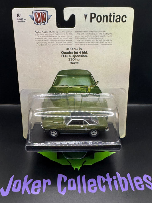 M2 Machines Auto-Drivers 1968 Pontiac Firebird 400 H.O. R71 20-49