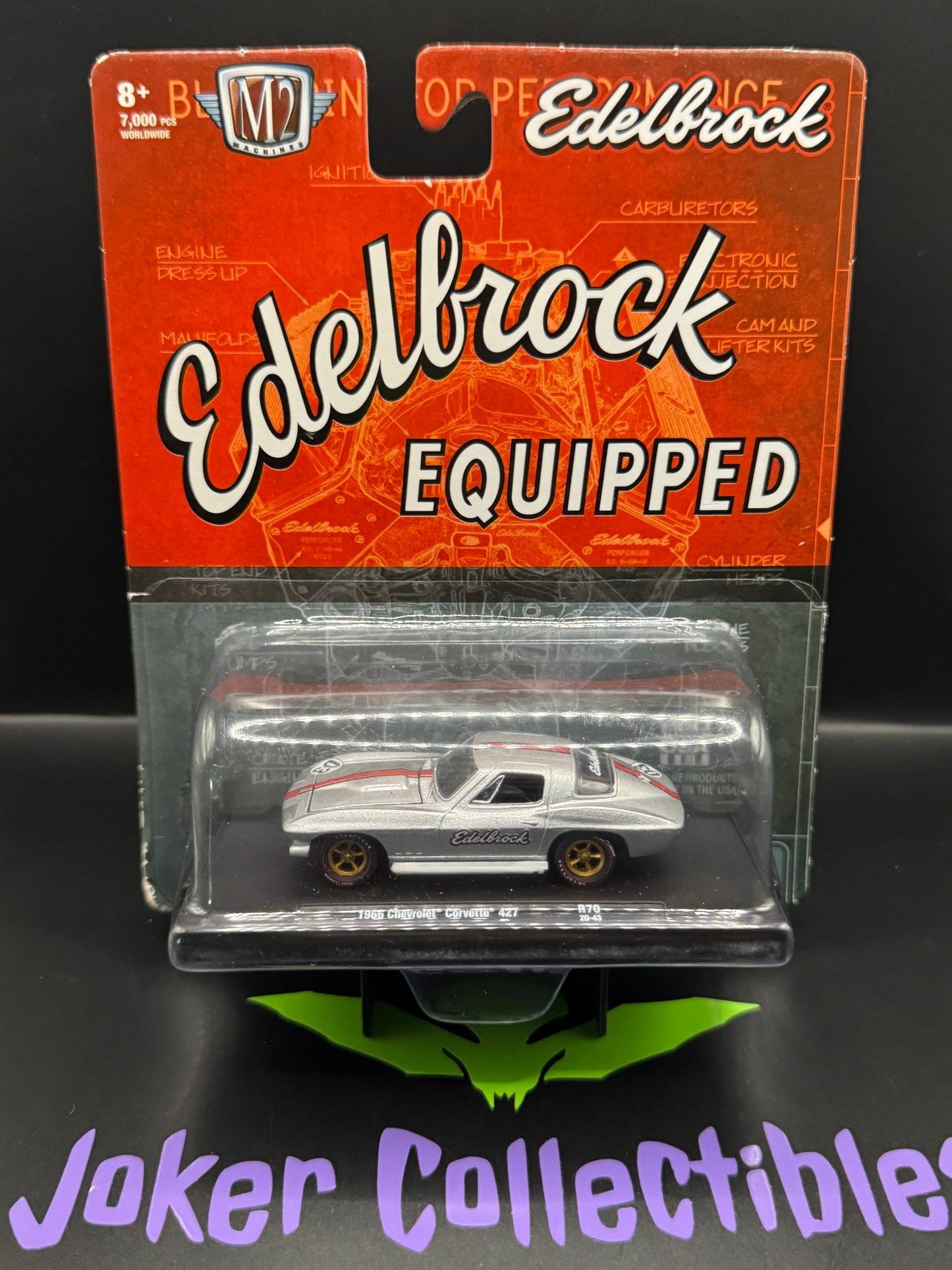 M2 Machines Auto-Drivers Edelbrock 1966 Chevrolet Corvette 427 R70 20-43