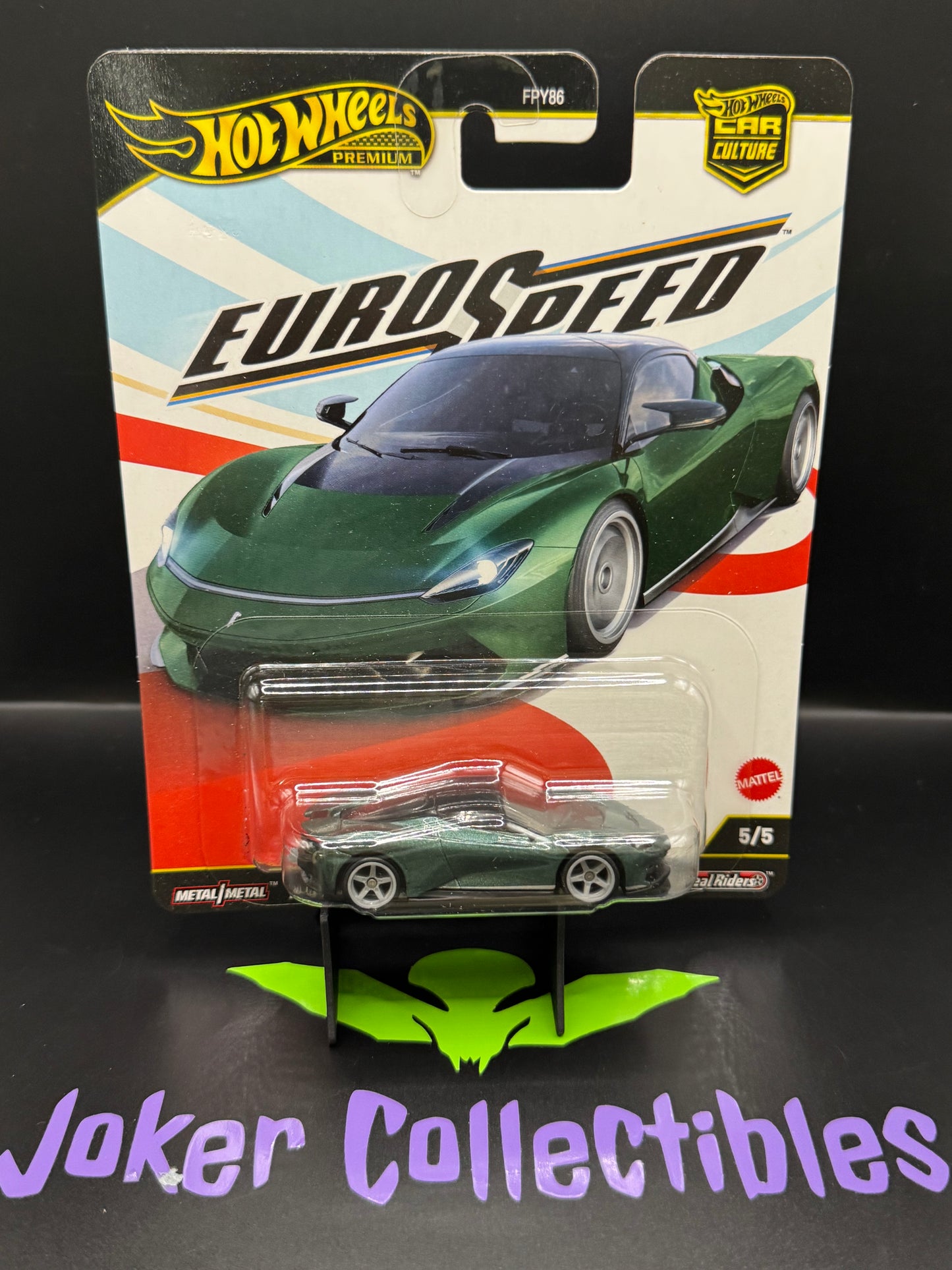 Hot Wheels Premium Car Culture 2025 Euro Speed Automobili Pininfarina Battista # 5/5