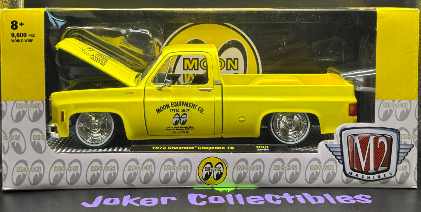 M2 Machines 1:24 Scale Moon Equipment 1973 Chevrolet Cheyenne 10 R93 22-04
