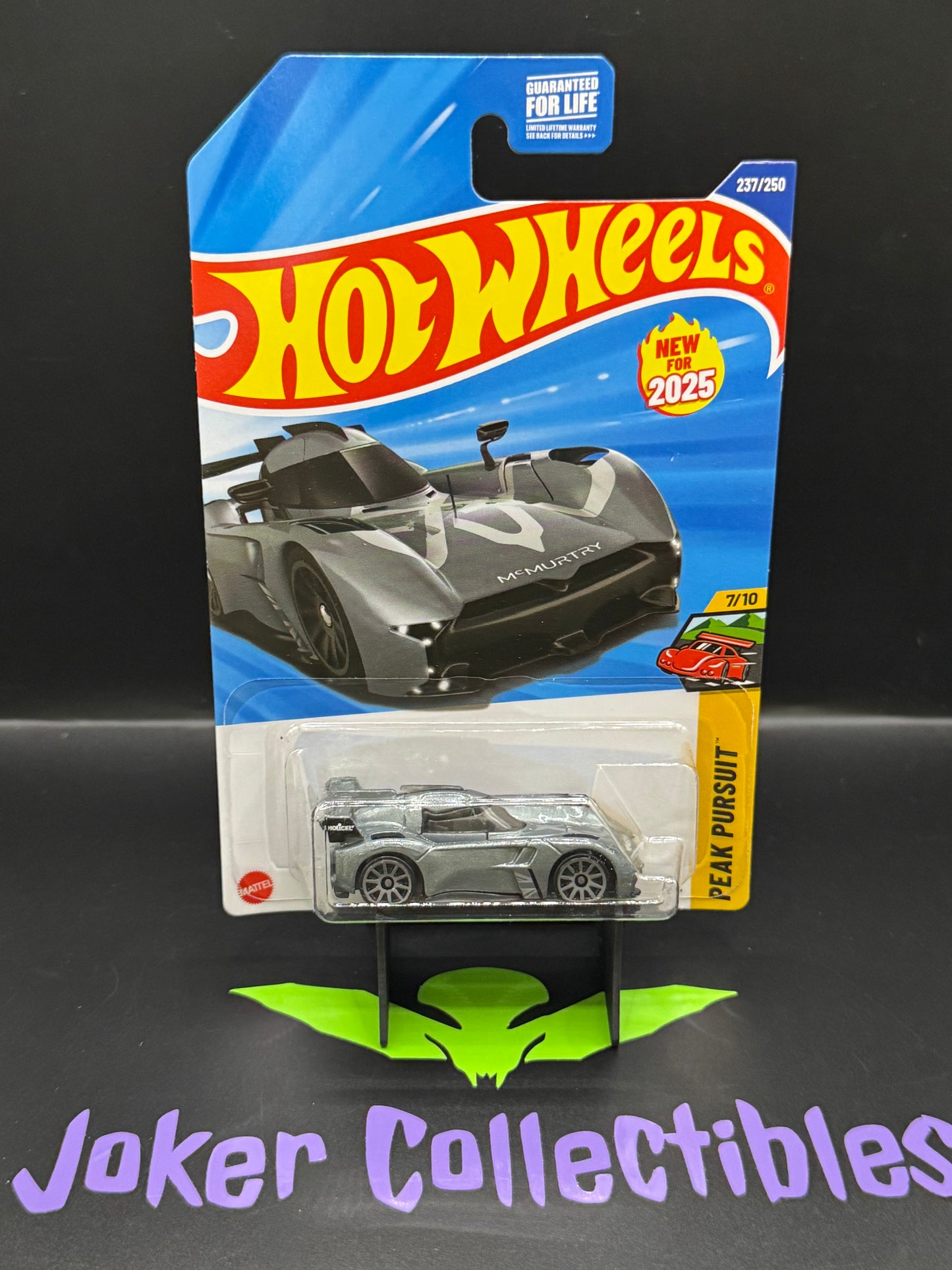 Hot Wheels 2026 Silver McMurray Speirling 237/250 Peak Pursuit 7/10 A Case