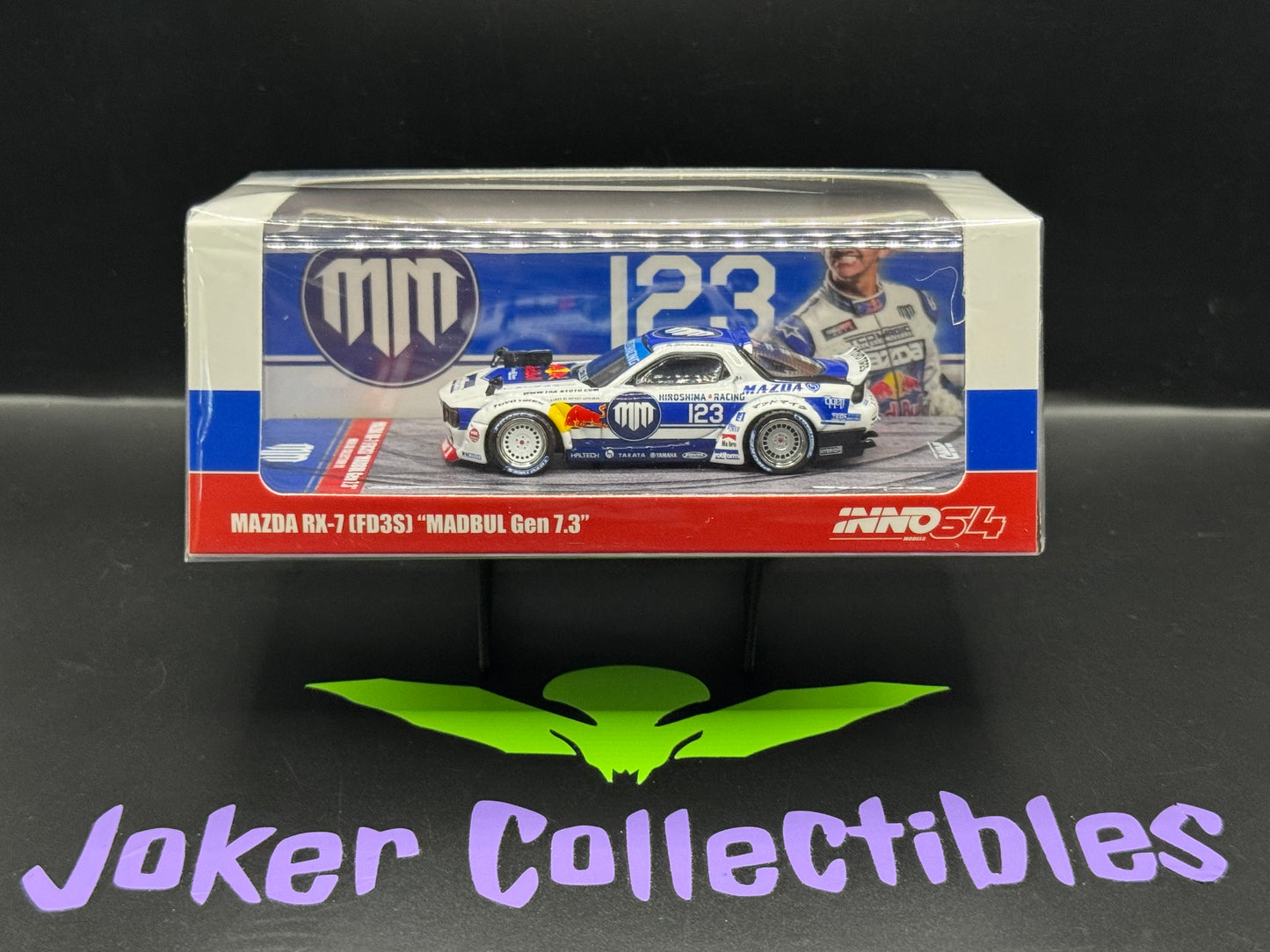 INNO64 Mad Mike Mazda RX-7 FD3S Pandem Rocket Bunny Madbul Gen 7.3 MadLab Collection 01