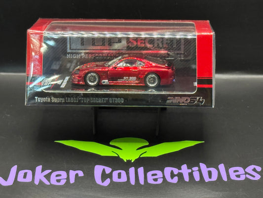 INNO64 Toyota Supra A80 GT-300 Top Secret Red