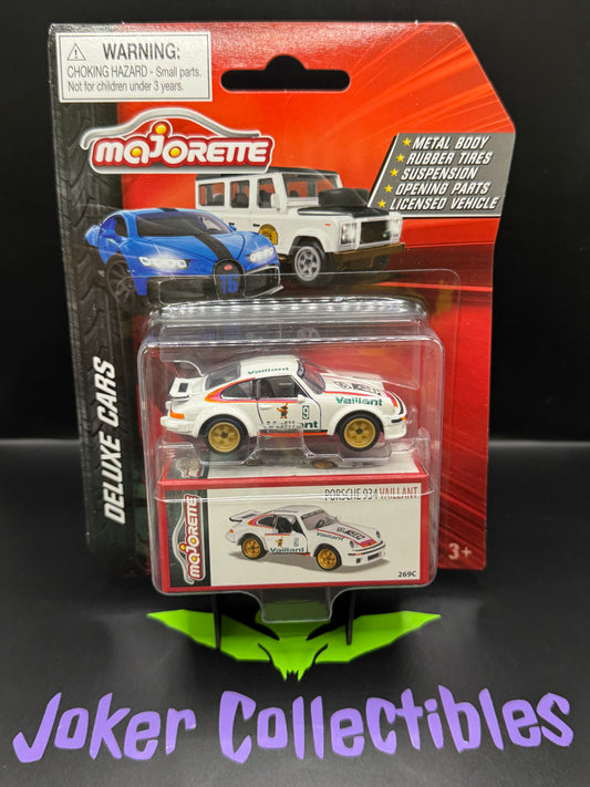 Majorette Deluxe Cars White Porsche 934 Vaillant