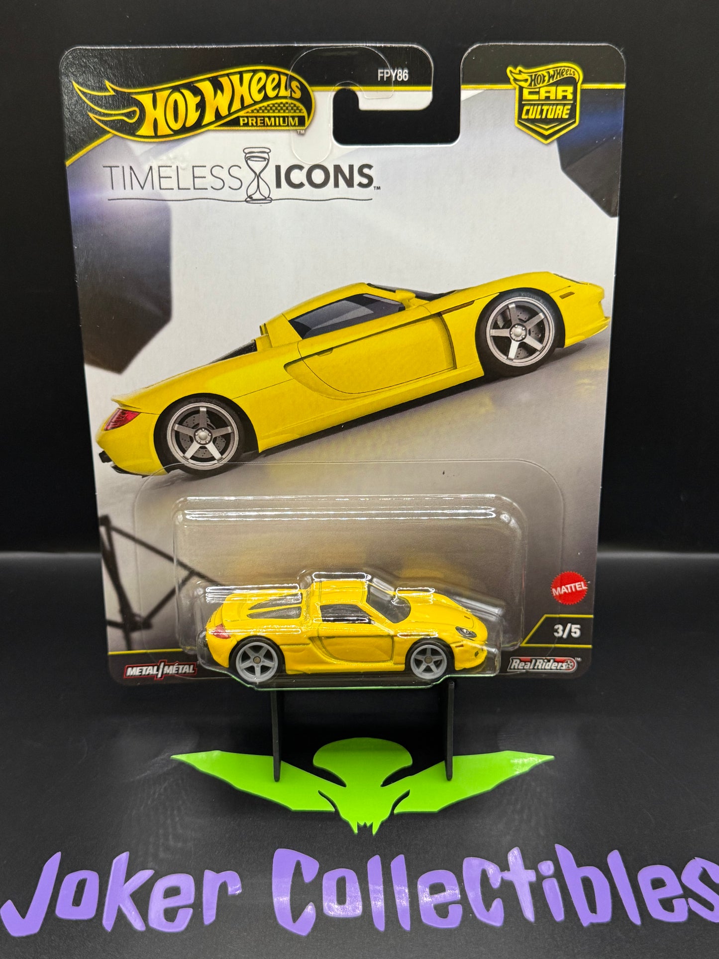 Hot Wheels Premium Car Culture 2025 Timeless Icons Porsche Carrera GT # 3/5