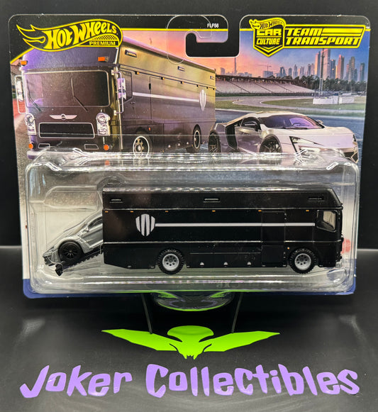 Hot Wheels Team Transport Lykan Hypersport & Euro Hauler #85