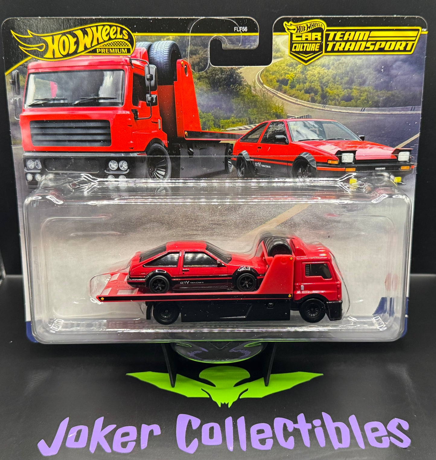 Hot Wheels Team Transport Toyota AE86 Sprinter Trueno & Fleet Street #84