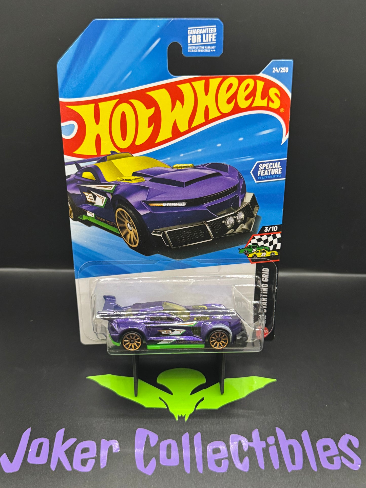 Hot Wheels 2026 Purple Green Track Ripper 24/250 HW Starting Grid 3/10 A Case