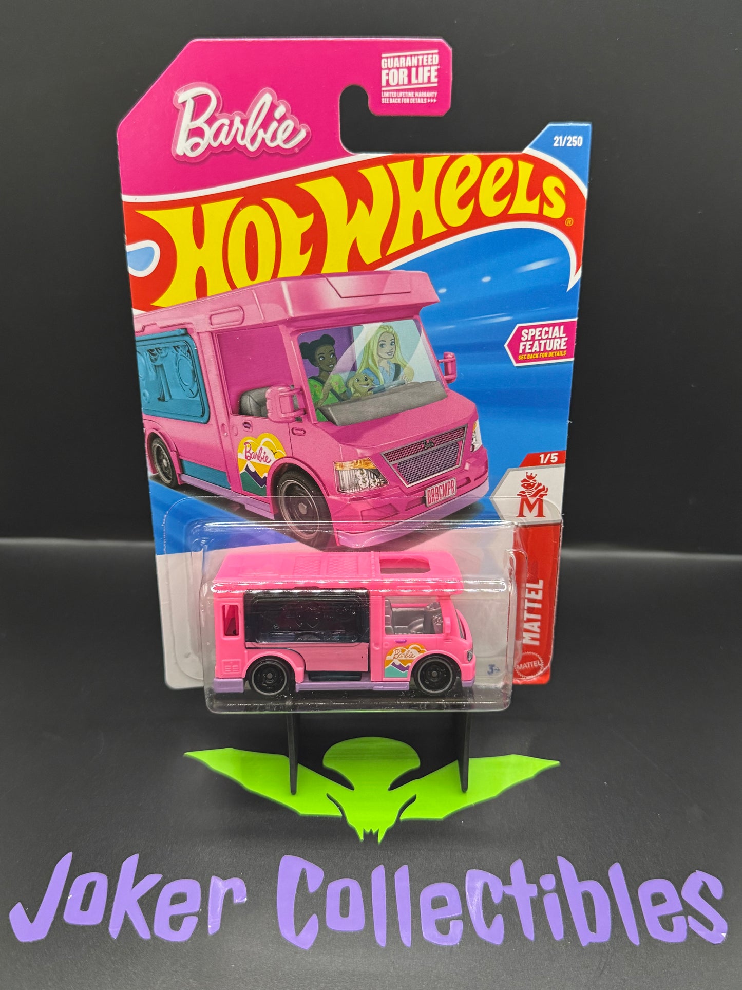 Hot Wheels 2026 Pink Barbie Dream Camper 21/250 Mattel 1/5 B Case