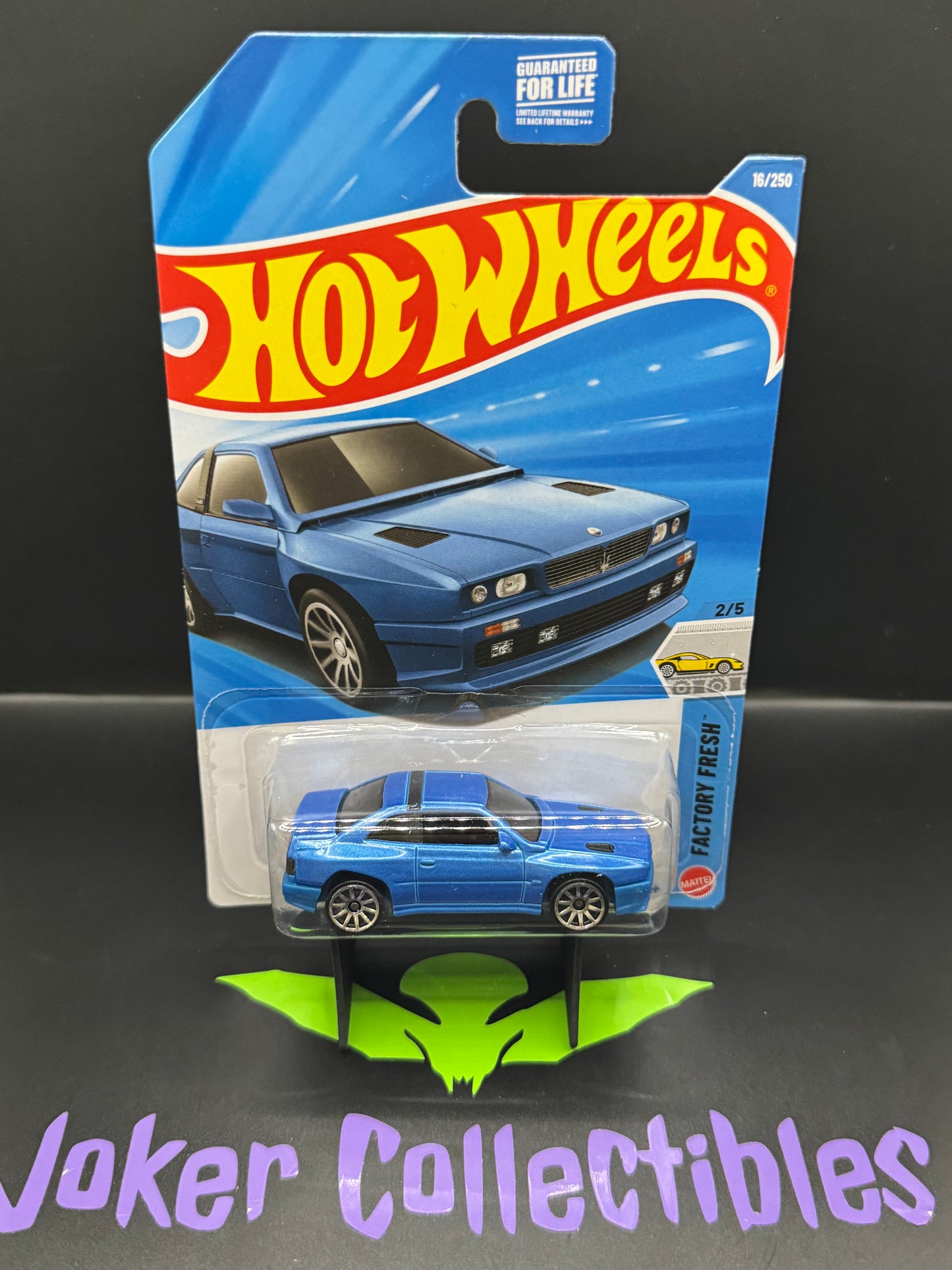 Hot Wheels 2026 Blue Maserati Shamal 16/250 Factory Fresh 2/5 A Case