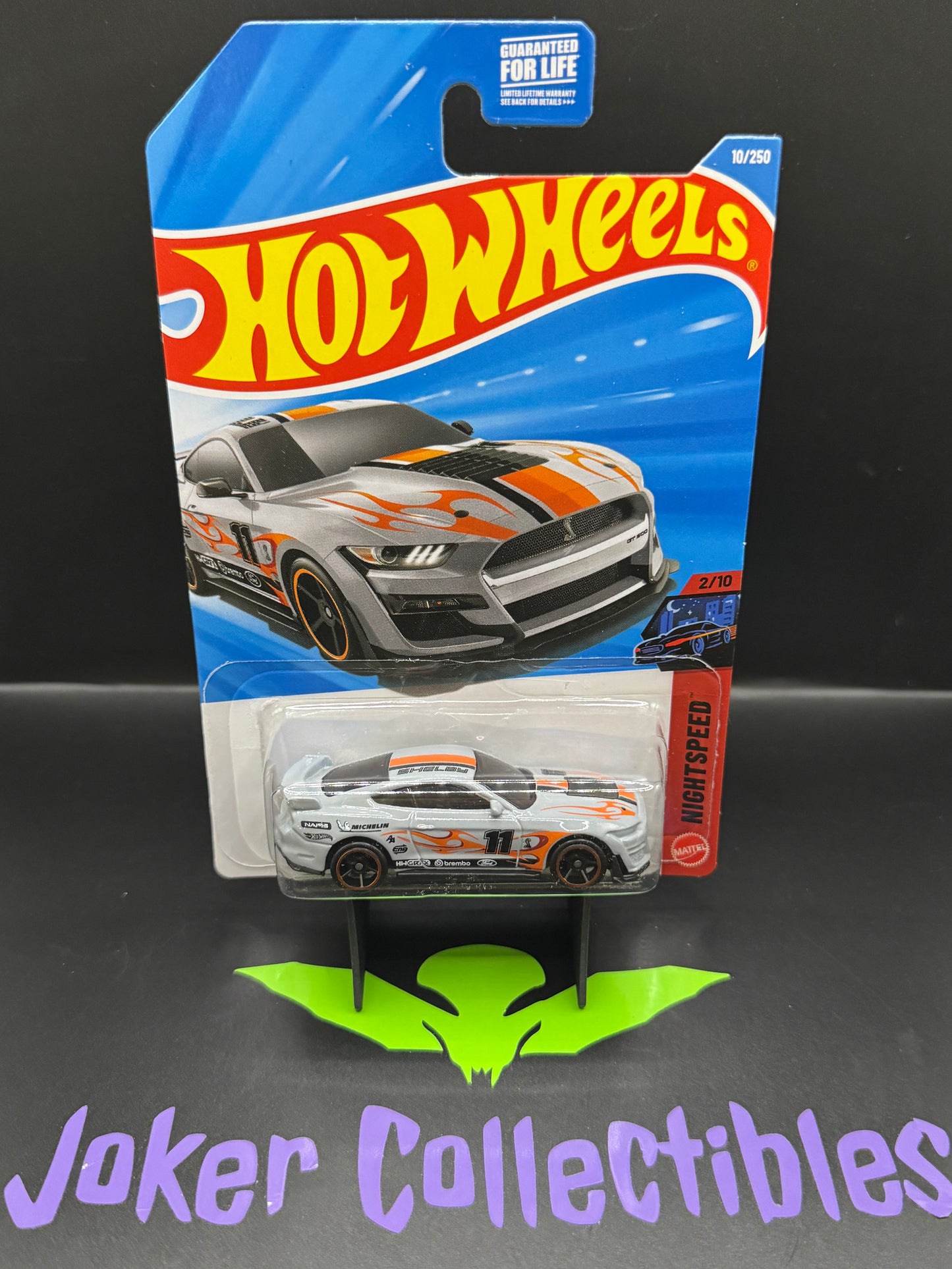 Hot Wheels 2026 Grey 2020 Ford Mustang Shelby GT500 10/250 Nightspeed 2/10 B Case