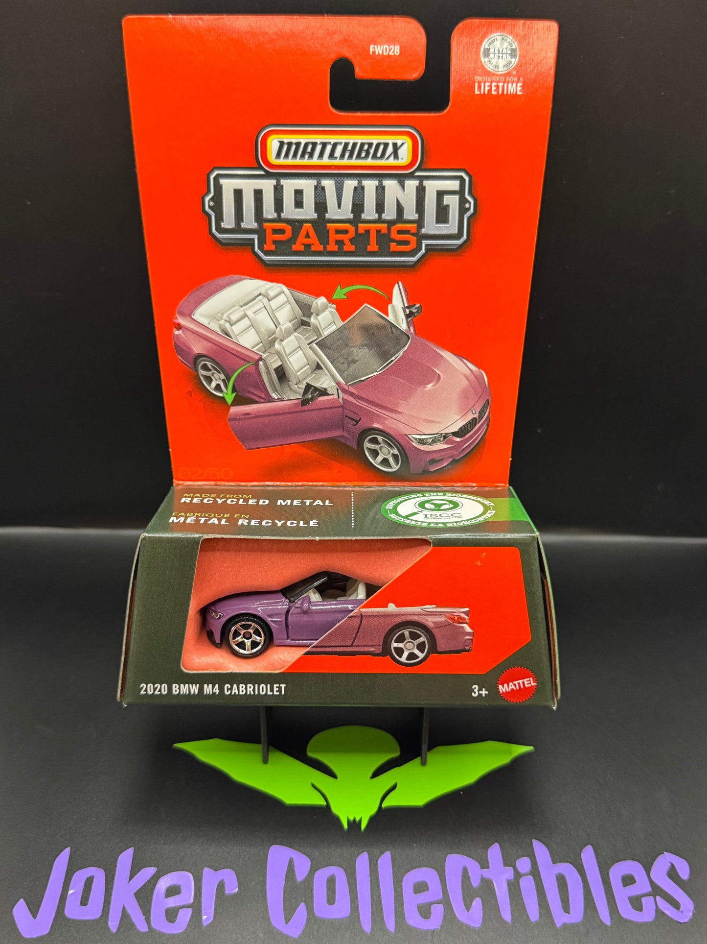 Matchbox 2026 Moving Parts 2020 BMW M4 Cabriolet Convertible