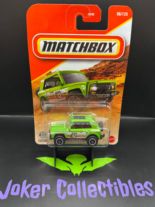 Matchbox 2026 Green MBX Field Car 06/125