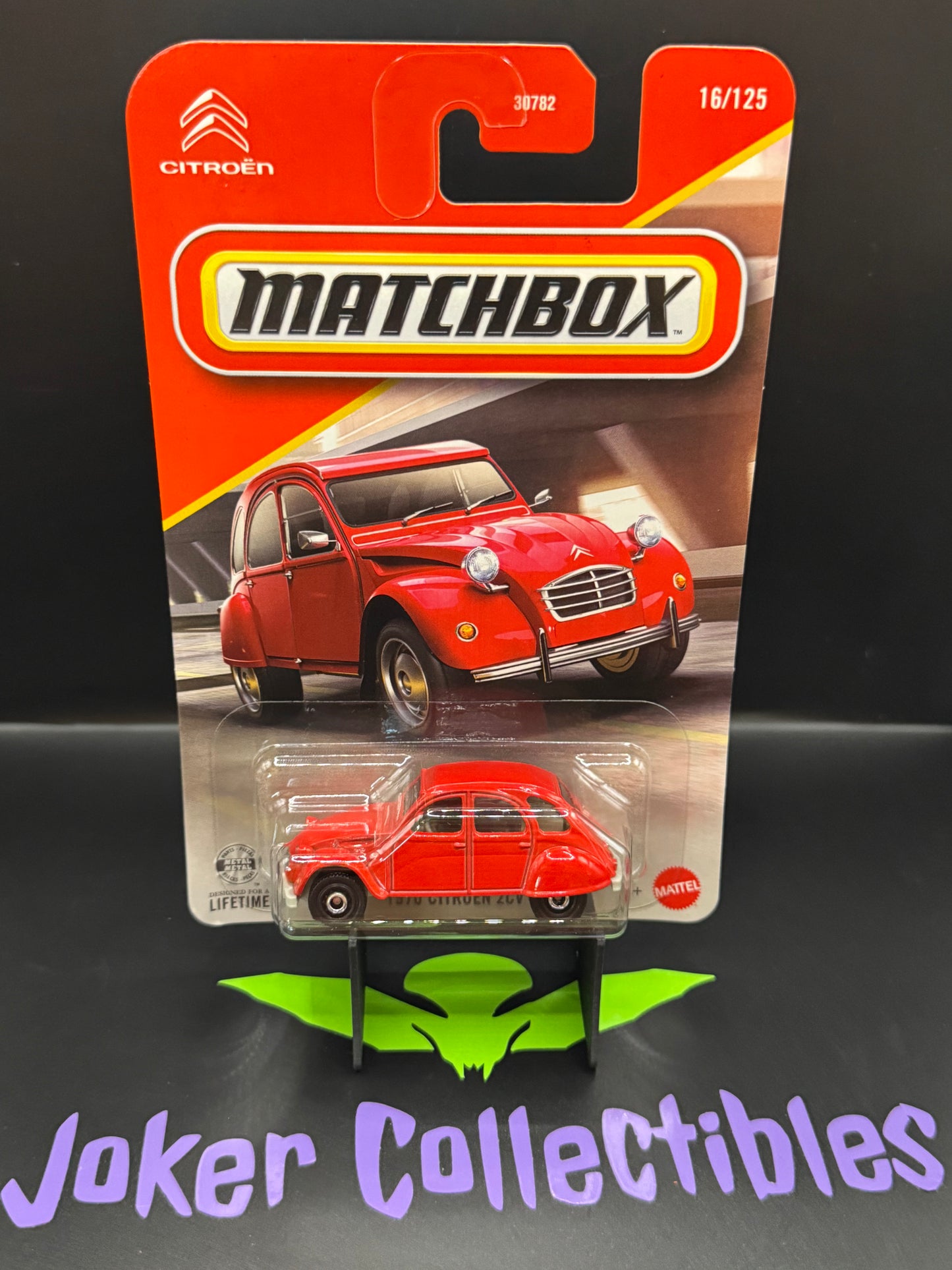 Matchbox 2026 Red 1970 Citroen 2CV 16/125