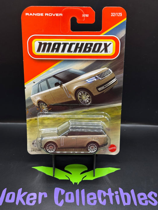 Matchbox 2026 Gold 2024 Range Rover PHEV 32/125