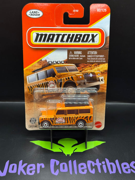 Matchbox 2026 Safari Park 1966 Land Rover Gen II 82/125