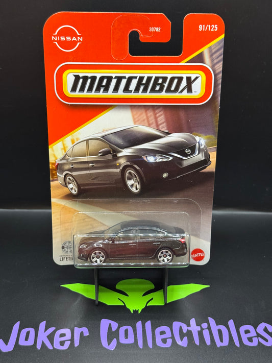Matchbox 2026 Black 2016 Nissan Sentra 91/125