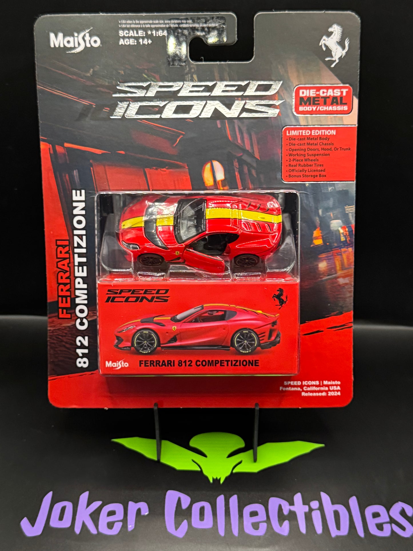 Maisto 1:64 Speed Icons Ferrari 812 Competizione Red