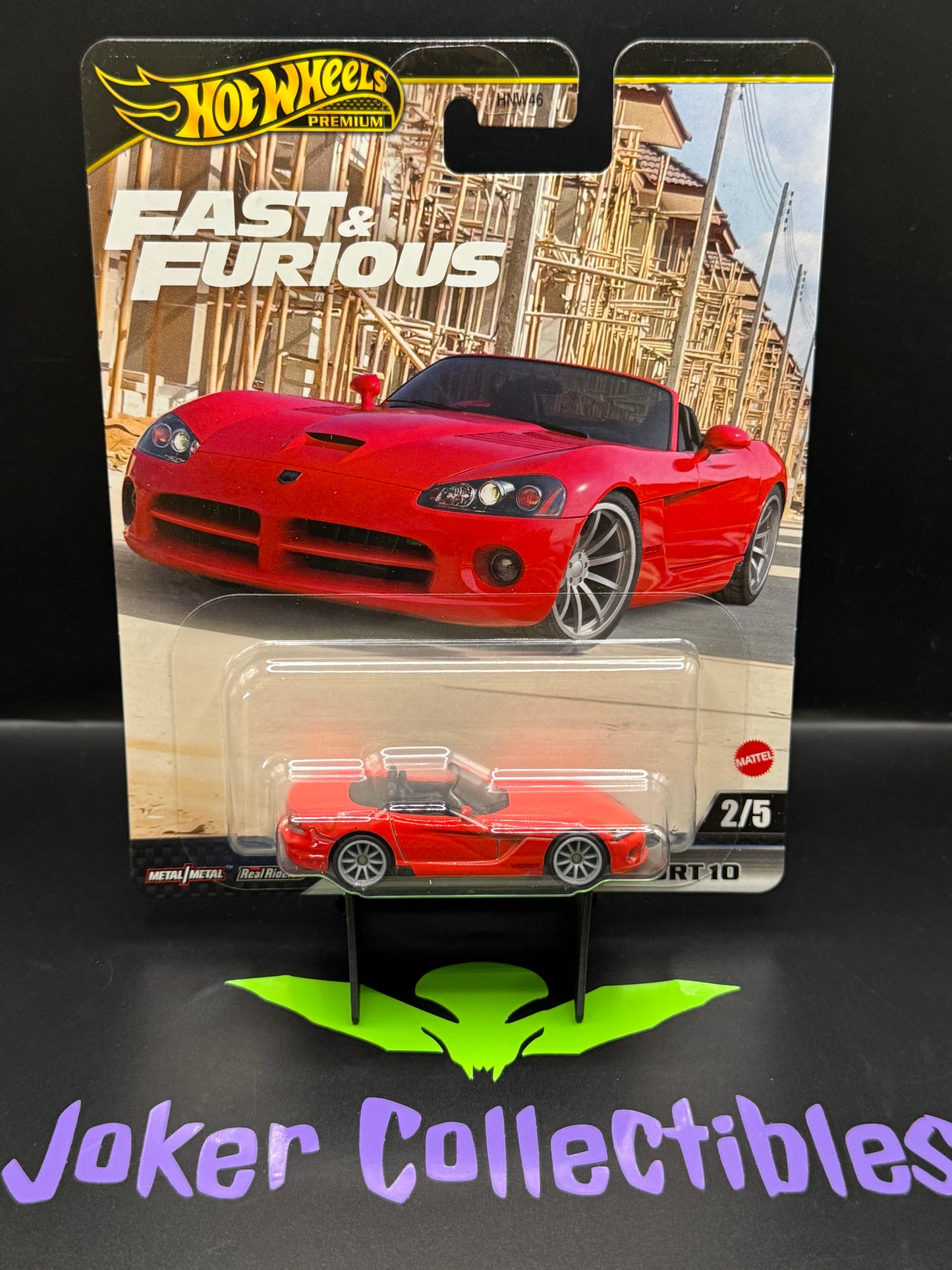 Hot Wheels Premium Fast & Furious Tokyo Drift 2003 Dodge Viper SRT 10 # 2/5