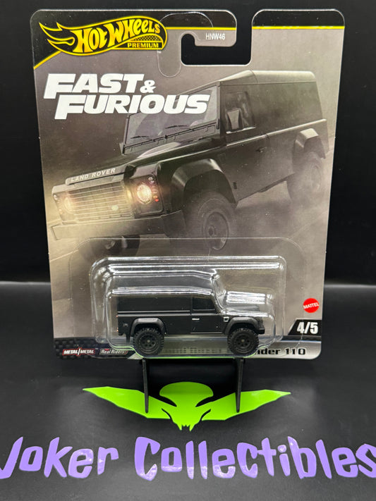 Hot Wheels Premium Fast & Furious The Fate of the Furious Land Rover Defender 110 # 4/5