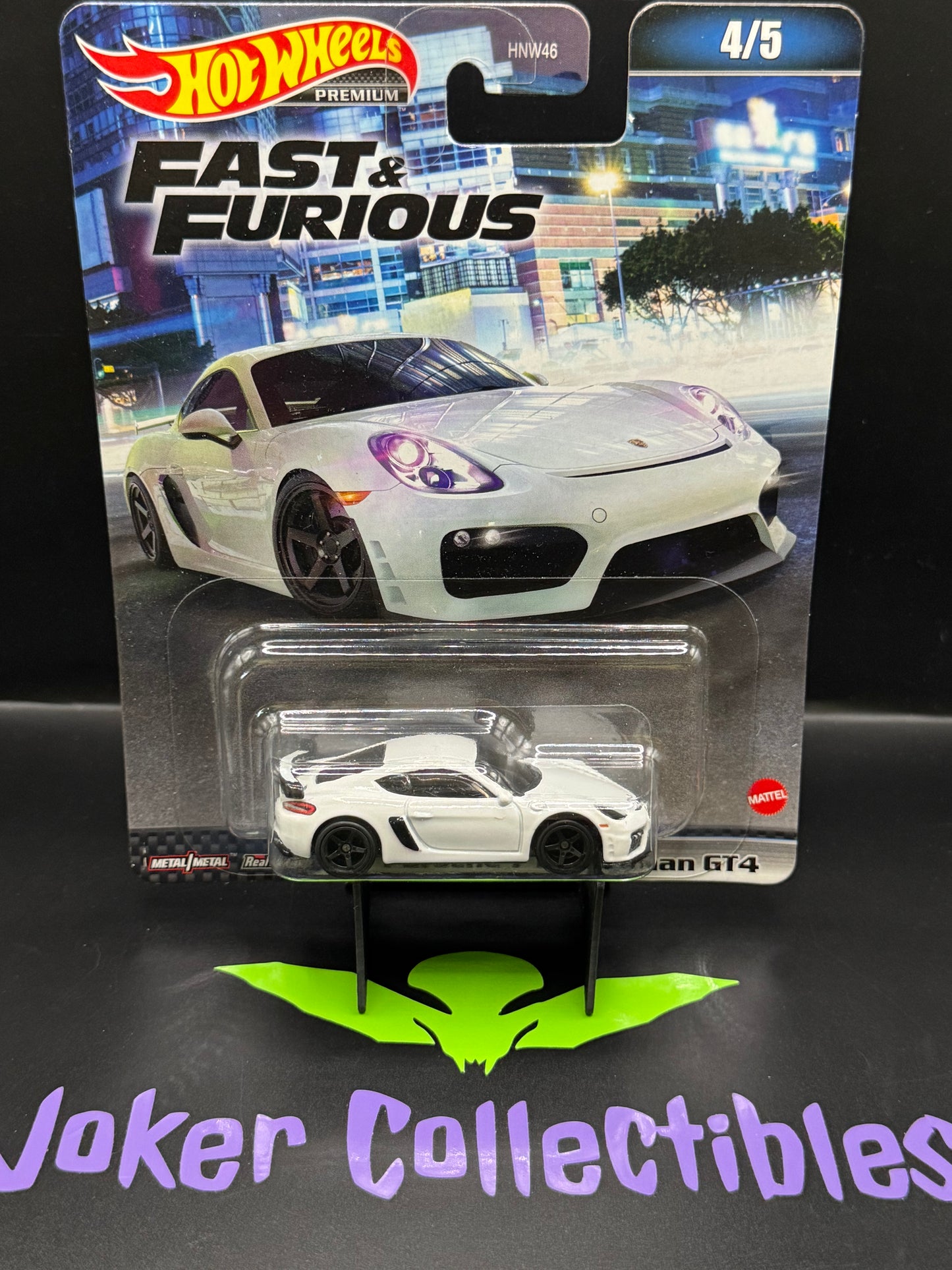 Hot Wheels Premium Fast & Furious Porsche 718 Cayman GT4 # 4/5