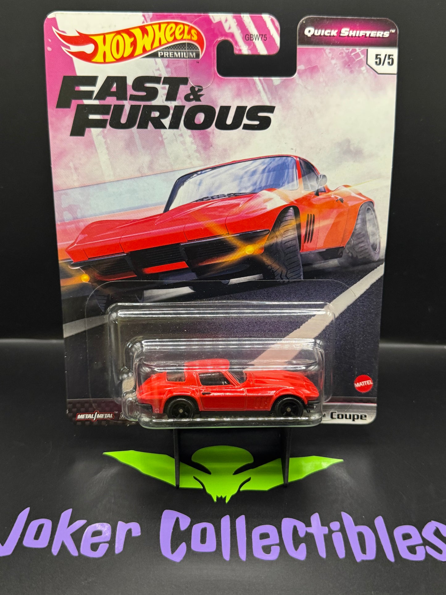 Hot Wheels Premium Fast & Furious Quick Shifters '65 Corvette Stingray Coupe # 5/5