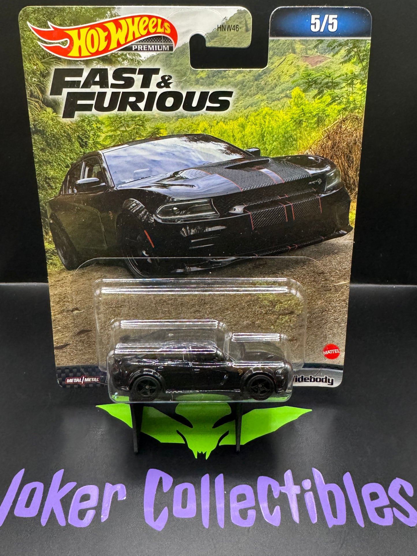 Hot Wheels Premium Fast & Furious F9 The Fast Saga Dodge Charger SRT Hellcat Widebody # 5/5