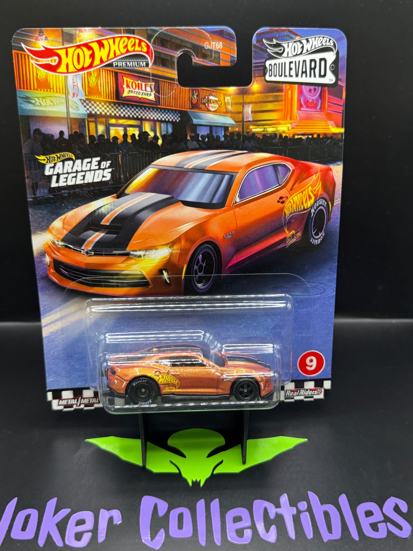 Hot Wheels Premium Boulevard Garage of Legends 2018 COPO Camaro SS # 9
