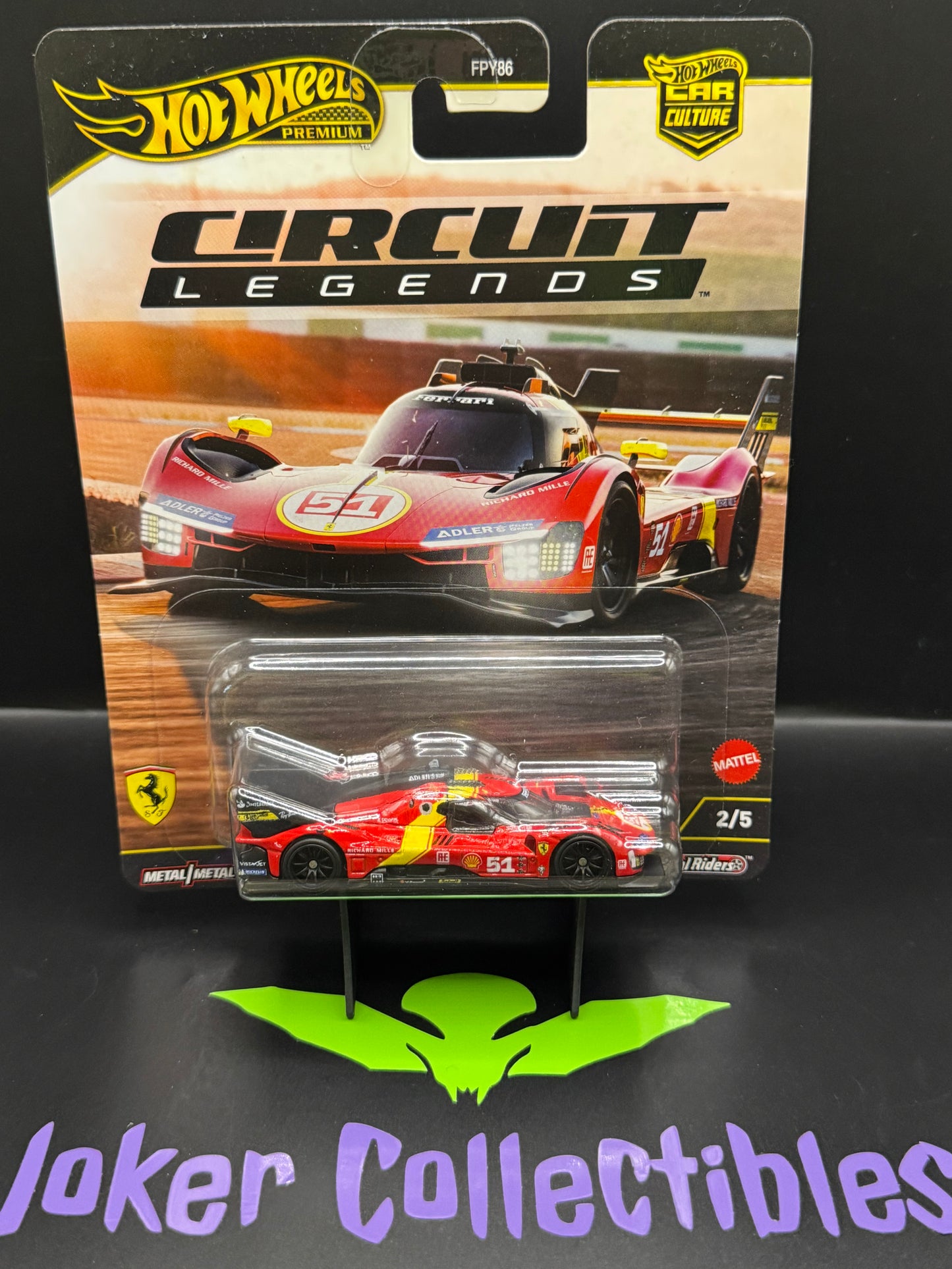 Hot Wheels Premium Car Culture Circuit Legends Ferrari 499P # 2/5