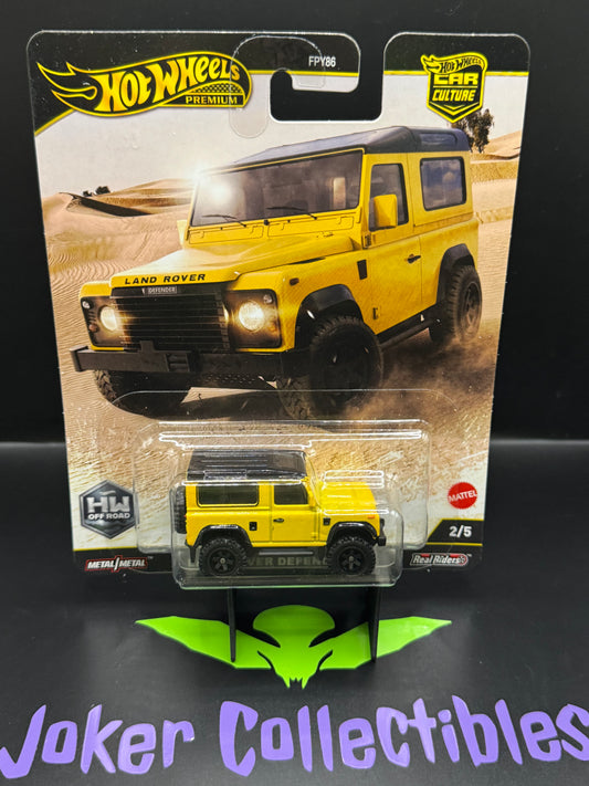 Hot Wheels Premium Car Culture HW Off Road Land Rover Defender 90 # 2/5
