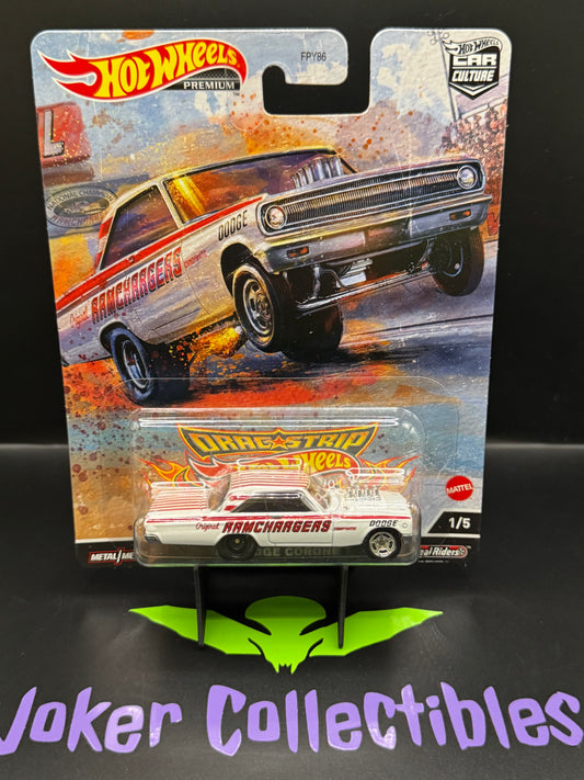 Hot Wheels Premium Car Culture Drag Strip Demons Ramchargers '65 Dodge Coronet  #1/5