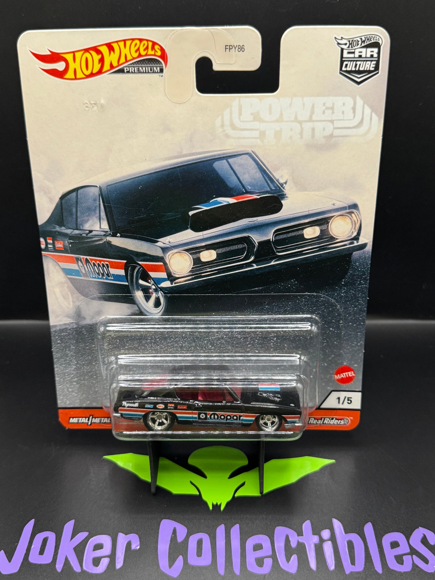 Hot Wheels Premium Car Culture Power Strip Plymouth Barracuda HEMI # 1/5