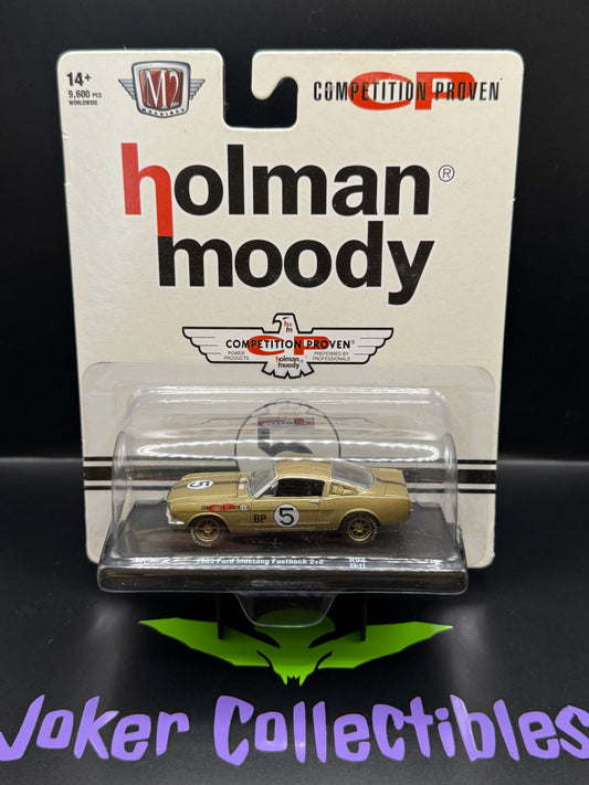 M2 Machines Auto-Drivers Holman Moody 1965 Ford Mustang Fastback 2+2 R94 23-11