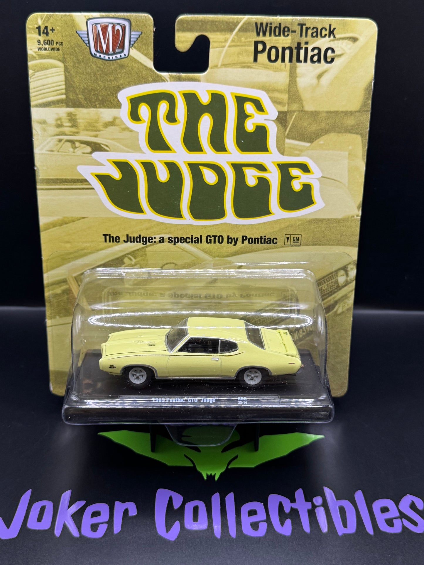 M2 Machines Auto-Drivers Wide - Track Pontiac The Judge 1969 Pontiac GTO Judge R95 23-14