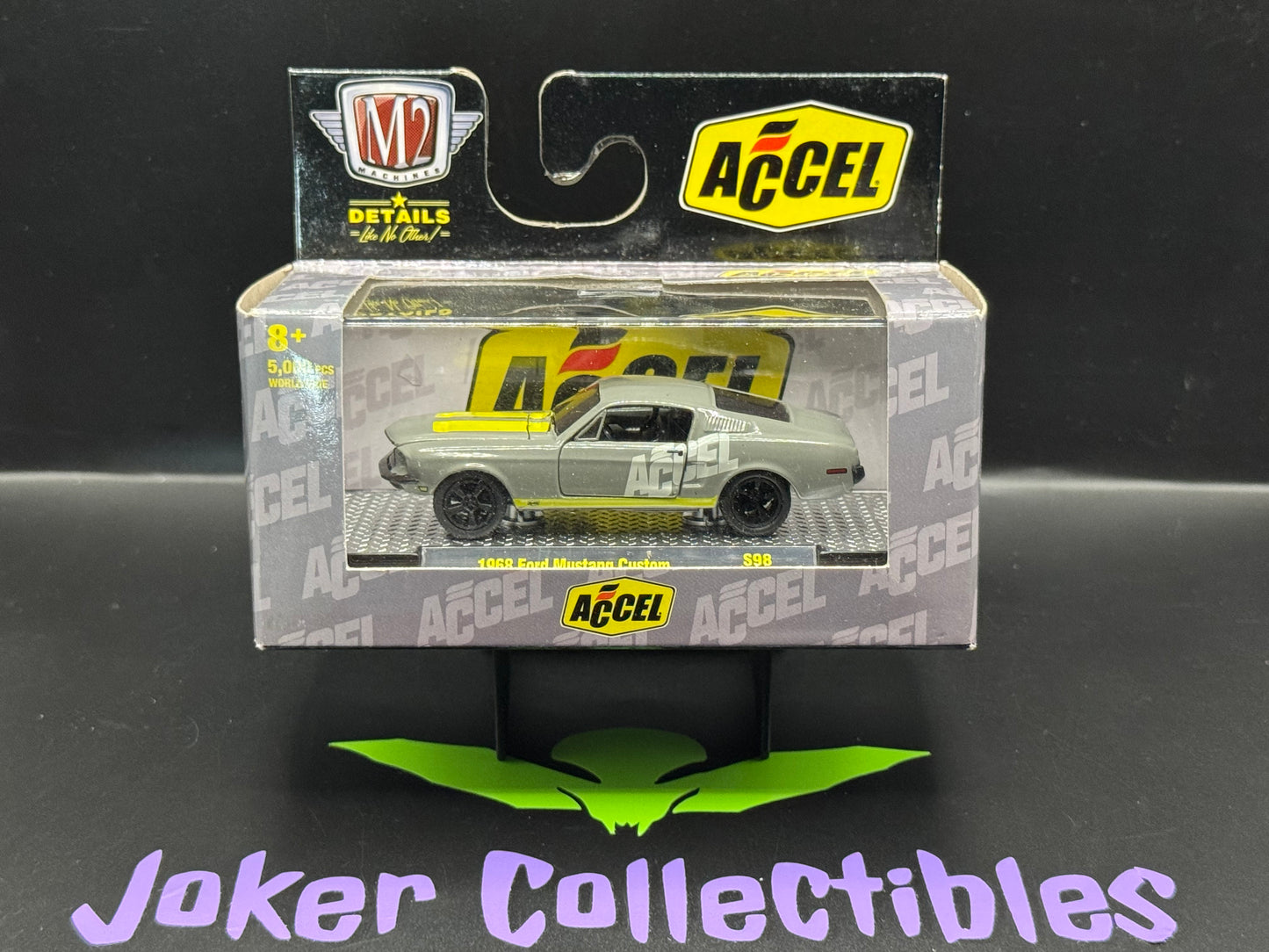 M2 Machines Accel 1968 Ford Mustang Custom S98 21-35