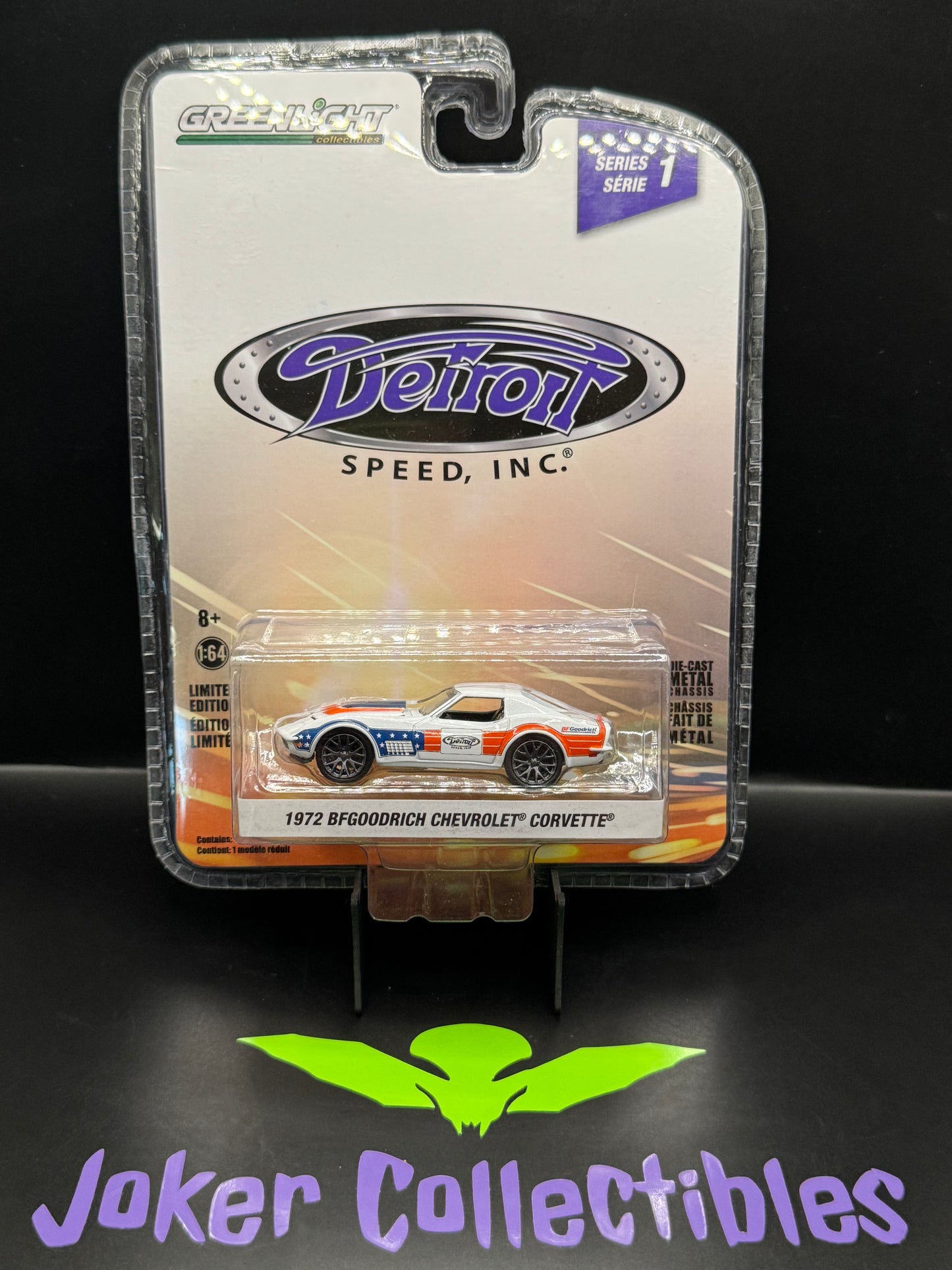 Greenlight Detroit Speed, Inc Series 1 1972 BFGoodrich Chevrolet Corvette