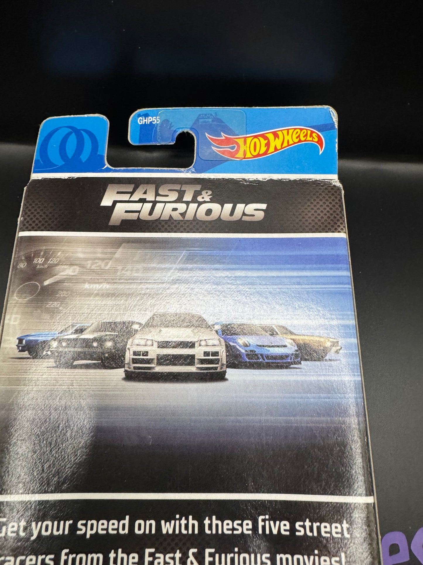 Hot Wheels 5 Pack Fast & Furious Mustang, Monte Carlo, Porsche 911 GT3, Skyline, Camaro