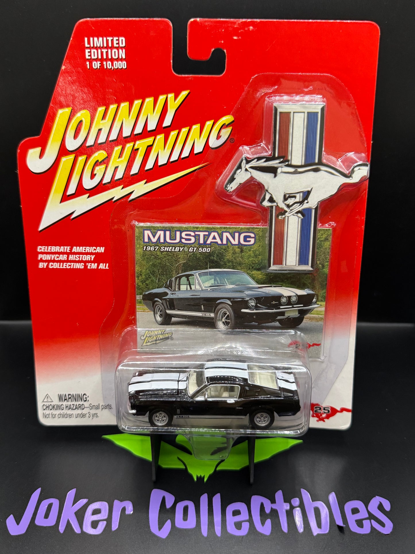 Johnny Lightning Mustang 1967 Shelby GT 500 # 25