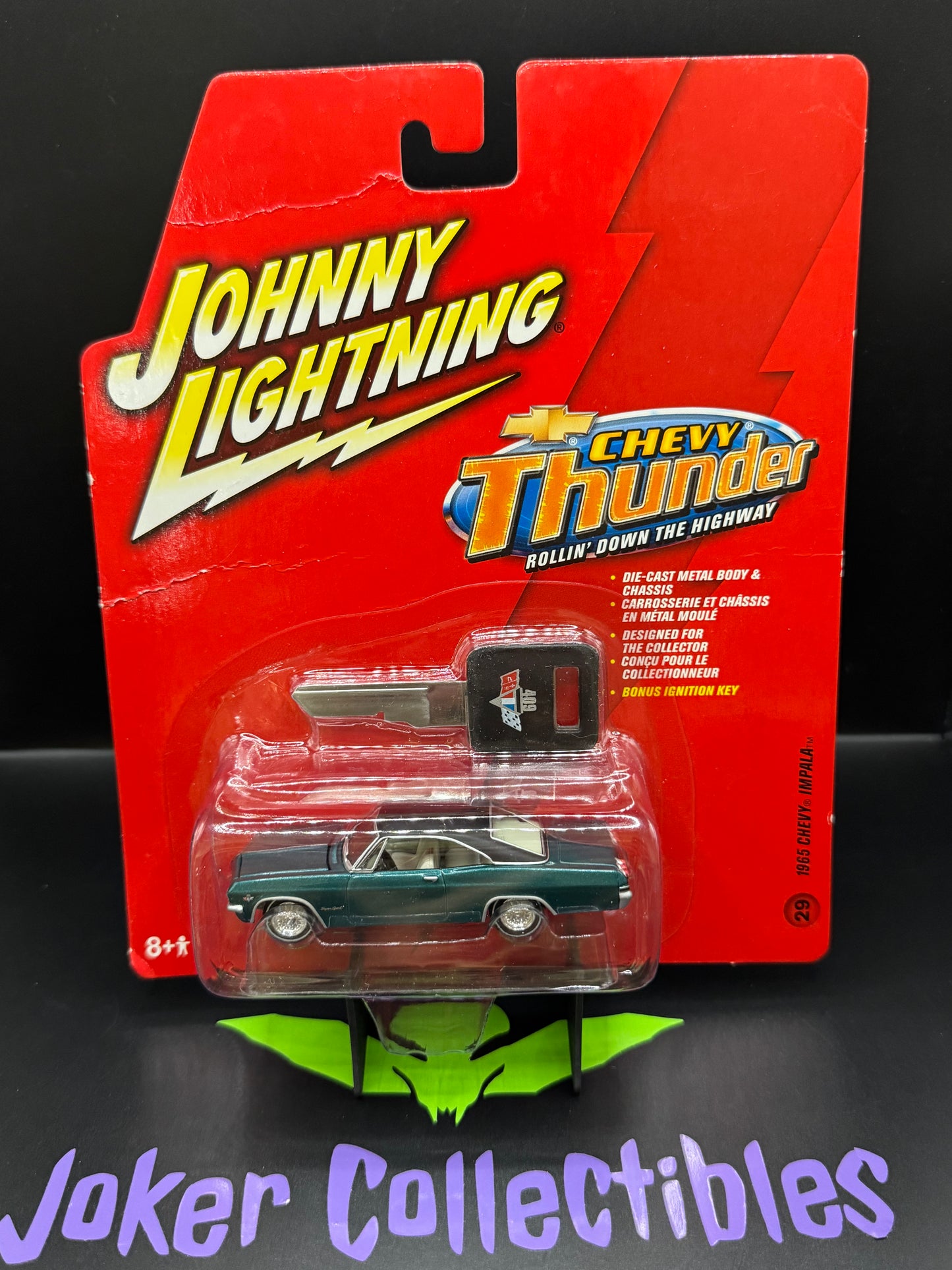 Johnny Lightning Chevy Thunder Rollin' Down the Highway 1965 Chevy Impala # 29