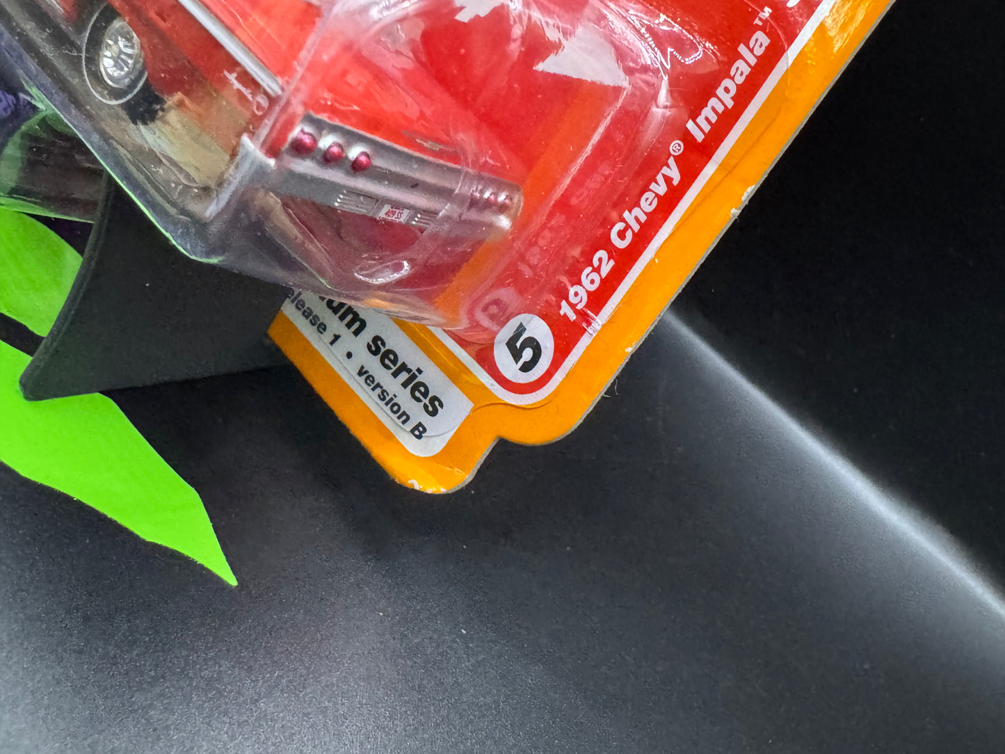 Auto World Vintage Muscle 1962 Chevy Impala SS 409 Roman Red #5