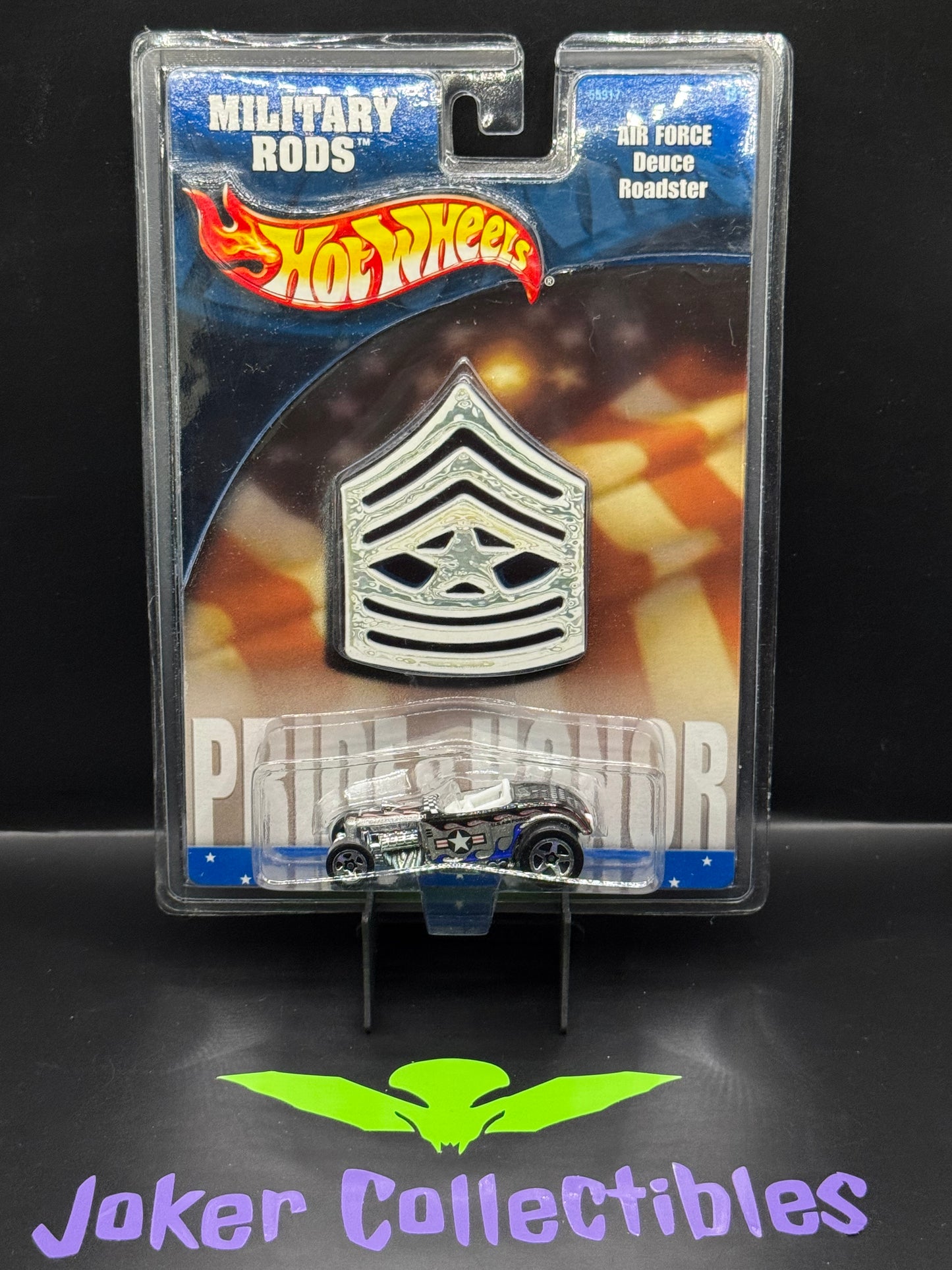 Hot Wheels Military Rods Pride & Honor Air Force Deuce Roadster