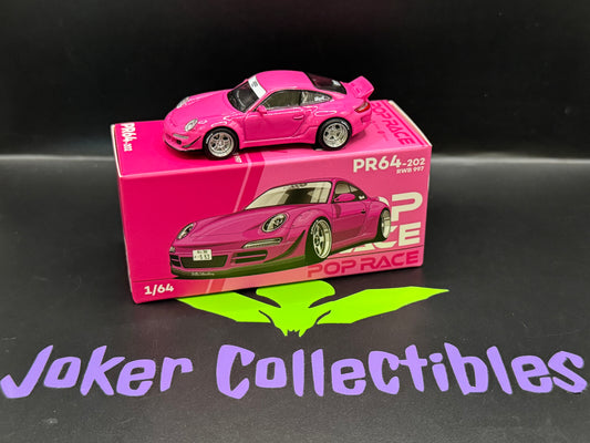 Pop Race Porsche 997 RWB Pink PR64-202