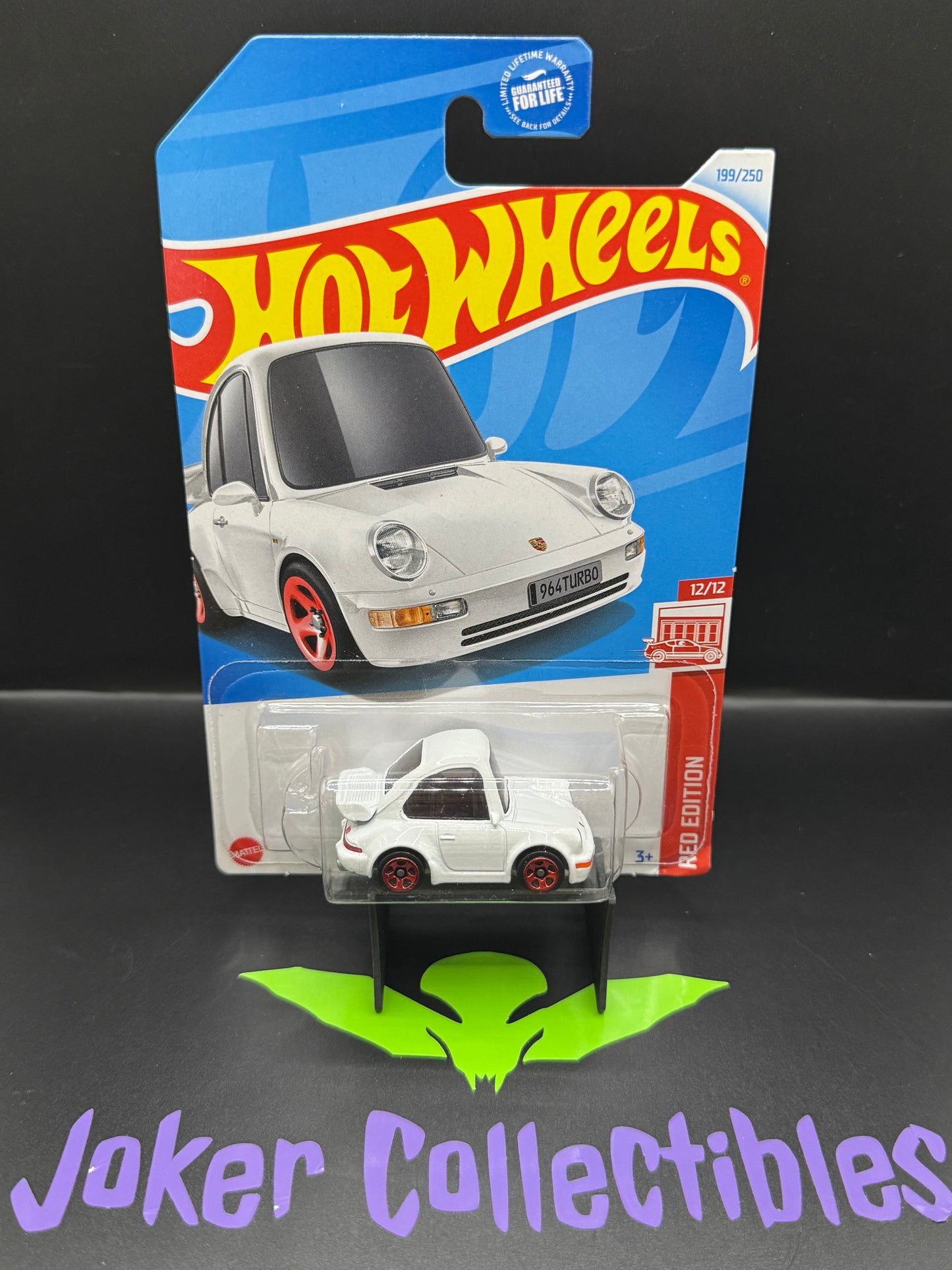 Hot Wheels Tooned Porsche 911 Turbo 3.6 (964) 199/250 Red Edition 12/12