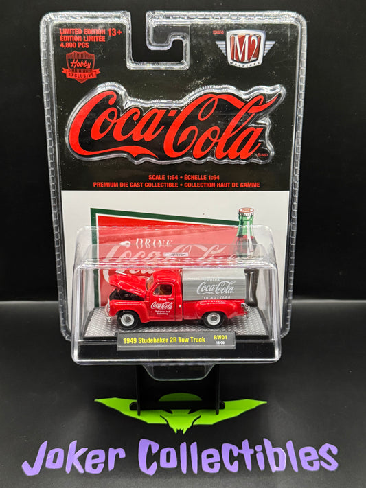 M2 Machines Coca-Cola 1949 Studebaker 2R Tow Truck RW01 18-06
