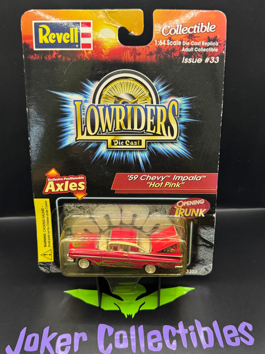 Revell Lowriders '59 Chevy Impala "Hot Pink" Issue # 33
