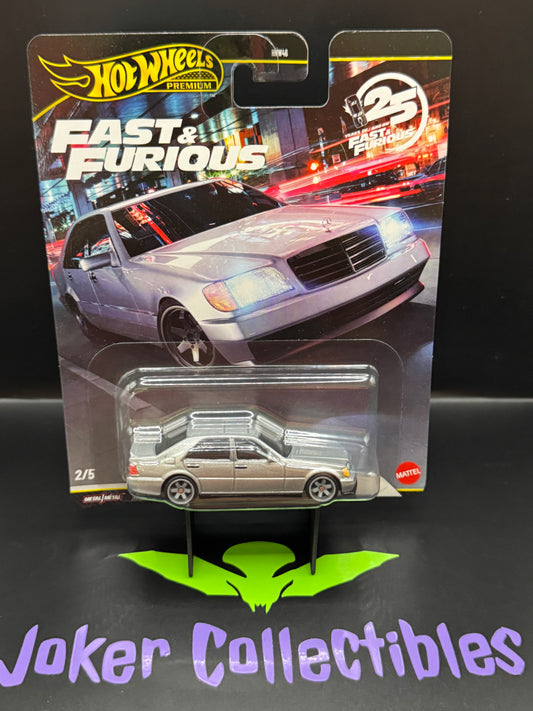Hot Wheels Premium Fast & Furious 25th Anniversary 2026 Mercedes-Benz 500 SEL # 2/5