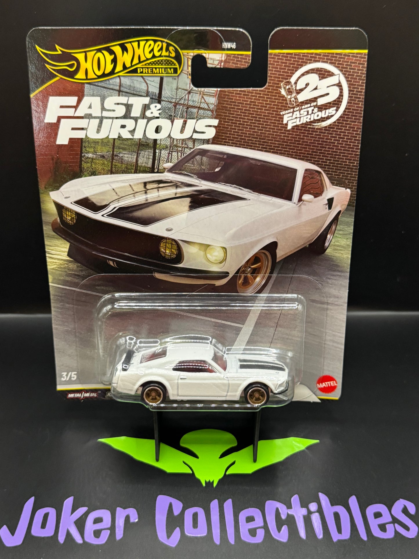 Hot Wheels Premium Fast & Furious 25th Anniversary 2026 1969 Ford Mustang BOSS 302 # 3/5