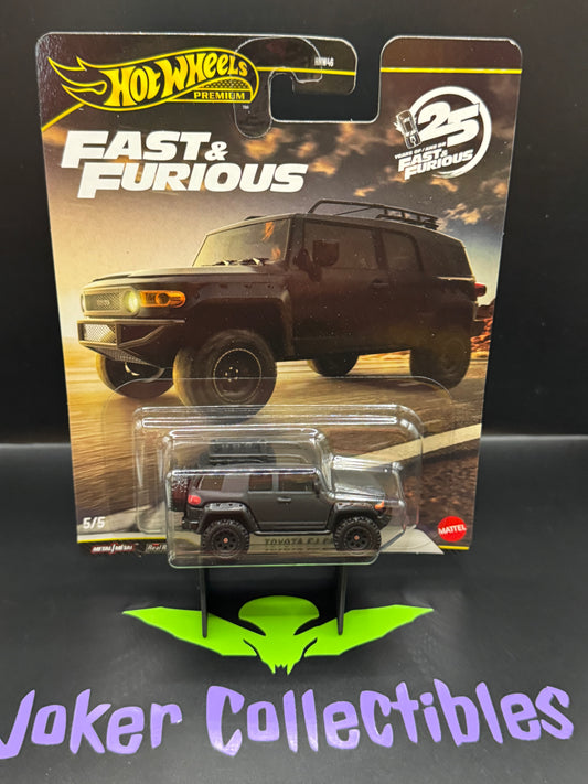 Hot Wheels Premium Fast & Furious 25th Anniversary 2026 Toyota FJ Cruiser # 5/5