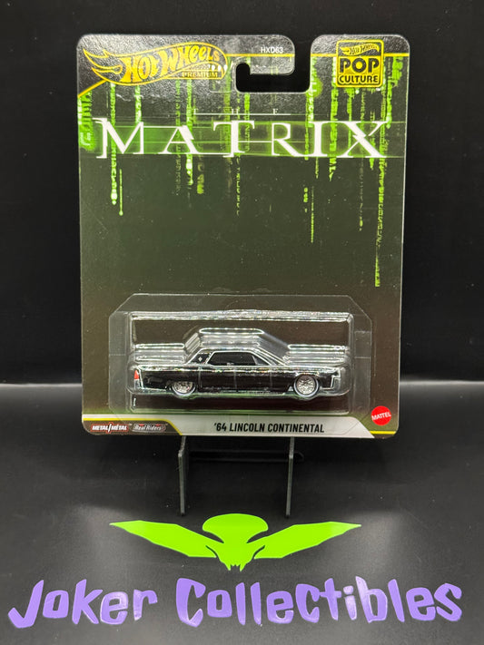 Hot Wheels Premium Pop Culture Matrix '64 Lincoln Continental